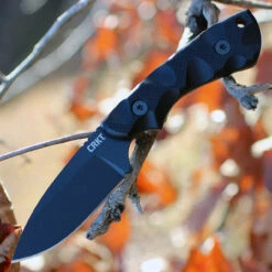 CRKT 2082 Siwi, 3.3" SK5 Plain Blade, Black Nylon Handle