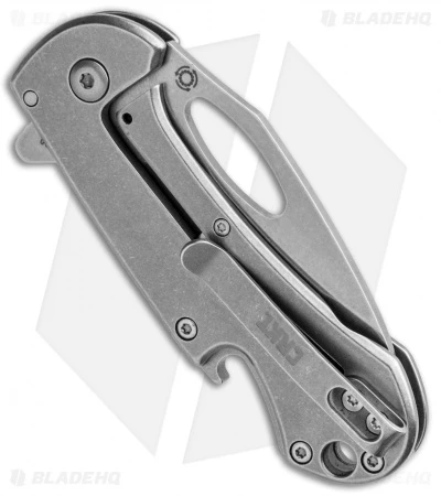 CRKT Bev-Edge Flipper Knife W/ Bottle Opener (2.5" Stonewash) 4630 - Image 3