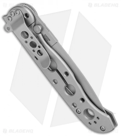 CRKT M16-03SS Stainless Steel Frame Lock Knife Spear Point (3.5" Bead Blast) - Image 3