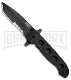 CRKT Carson M16-14SFG Special Forces Tanto G-10 Folding Knife - Black Serr