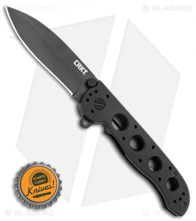 CRKT Carson M21-02G Flipper Knife Black G-10 (3" Black) - Image 4