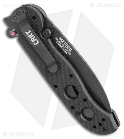 CRKT Carson M21-02G Flipper Knife Black G-10 (3" Black) - Image 3