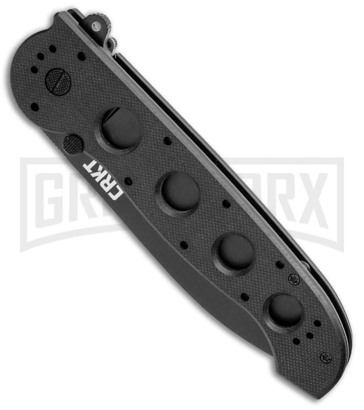 CRKT Carson M21-04G Black G-10 Folding Knife - Black Plain - Image 2