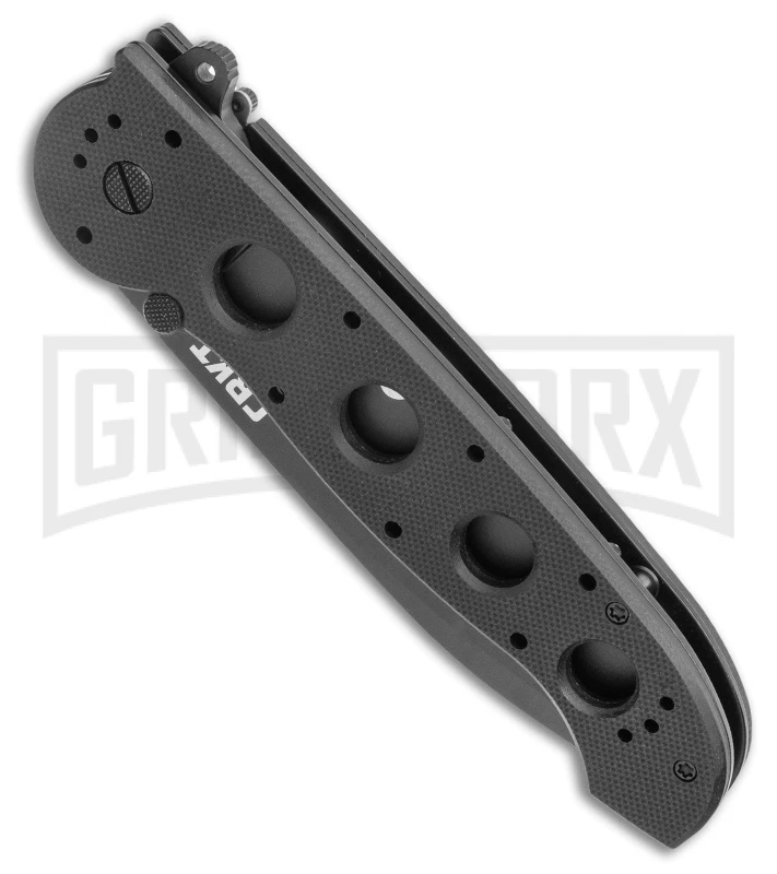 CRKT Carson M21-14G Big Dog Folding Knife - Black Plain - Image 2