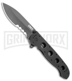 CRKT Carson M21-14G Big Dog Folding Knife - Black Plain