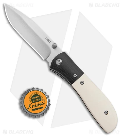 CRKT Carson M4-02M Liner Lock Knife W/ G-10 Bolster (3.25" Satin) - Image 4