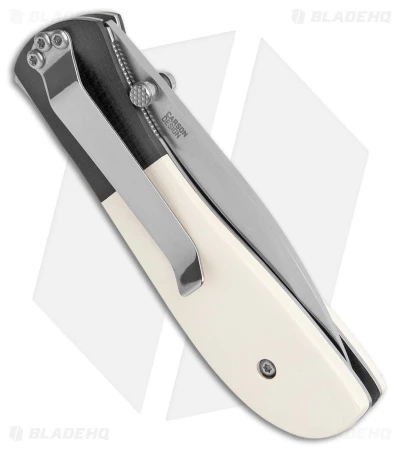 CRKT Carson M4-02M Liner Lock Knife W/ G-10 Bolster (3.25" Satin) - Image 3