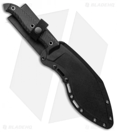CRKT Clever Girl Kukri Fixed Blade Knife Black G-10 (7.75" Black) - Image 3