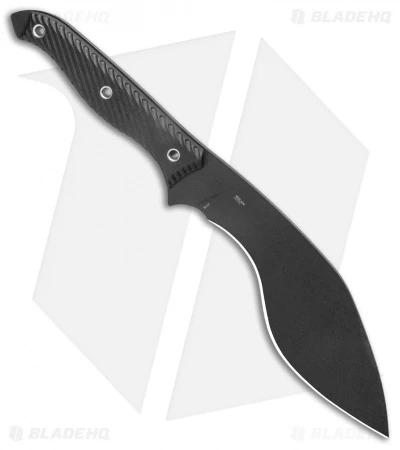 CRKT Clever Girl Kukri Fixed Blade Knife Black G-10 (7.75" Black) - Image 2