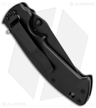 CRKT Crawford Kasper Liner Lock Knife Black Zytel (3.1" Black) 6772K - Image 3