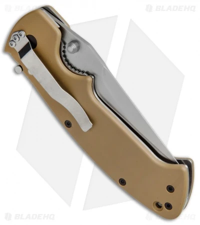 CRKT Crawford Kasper Liner Lock Knife Tan Zytel (3.75" Satin) 6773D - Image 3