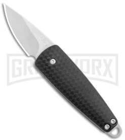 CRKT Dually Knife W/ Bottle Opener Black - Stonewash Plain