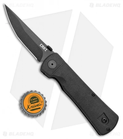 CRKT Folding Hissatsu Spring Assisted Knife (3.875" Black) 2903 - Image 4