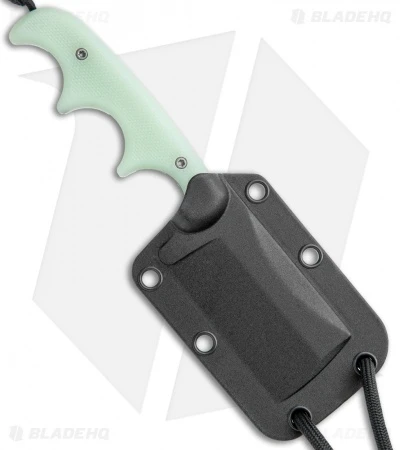 CRKT Folts Minimalist Cleaver Neck Knife Natural G-10 (2.1" Stonewash D2) - Image 3