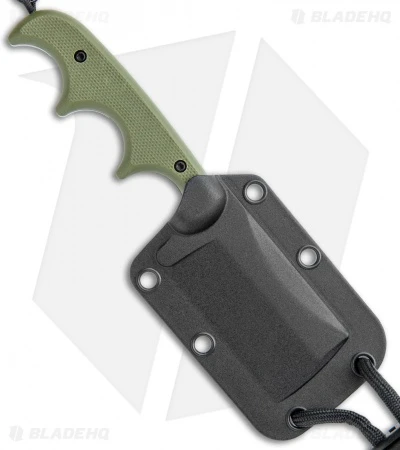 CRKT Folts Desert Warrior Minimalist Cleaver Neck Knife (2.1" Copper D2) - Image 3