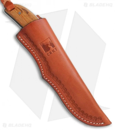 CRKT Kailyah Kommer Signature Hunter Fixed Blade Bamboo (3.5" Mirror) 2830 - Image 3