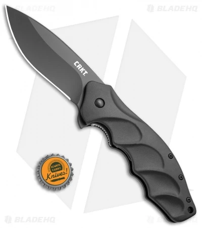 CRKT Ken Onion Foresight Liner Lock Knife (3.5" Black) K220KKP - Image 4