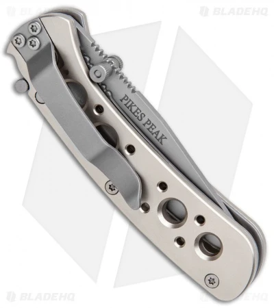 CRKT Pike's Peak Liner Lock Knife Alloy (2.3" Bead Blast) 6601N - Image 3