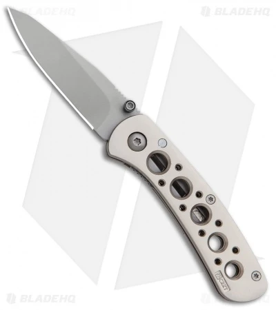 CRKT Pike's Peak Liner Lock Knife Alloy (2.3" Bead Blast) 6601N