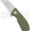 CRKT Graham Razelcliffe OD Green G-10 Folding Knife - Satin Plain