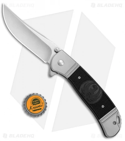 CRKT Ruger Knives Hollow-Point +P Frame Lock Knife (3.625" Satin) R2301 - Image 4