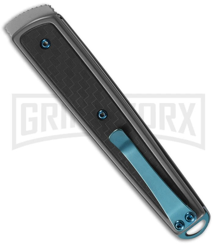 CRKT Symmetry Gray Stainless Steel/GRN Front Flipper Knife - Gray Plain - Image 3