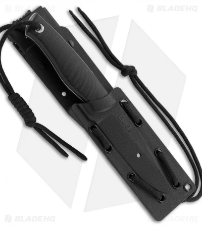 CRKT TSR Terzuola Survival Rescue Fixed Blade Knife Black GFN (4.3" Satin ) 2061 - Image 3