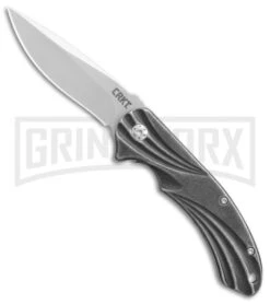 CRKT 6016 Williwaw 3" Frame Lock Knife Stainless Steel - Drop Point Satin