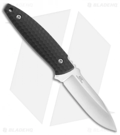 CRKT Lucas Burnley Aux Fixed Blade Knife Black (3.5" Satin) 1200 - Image 2