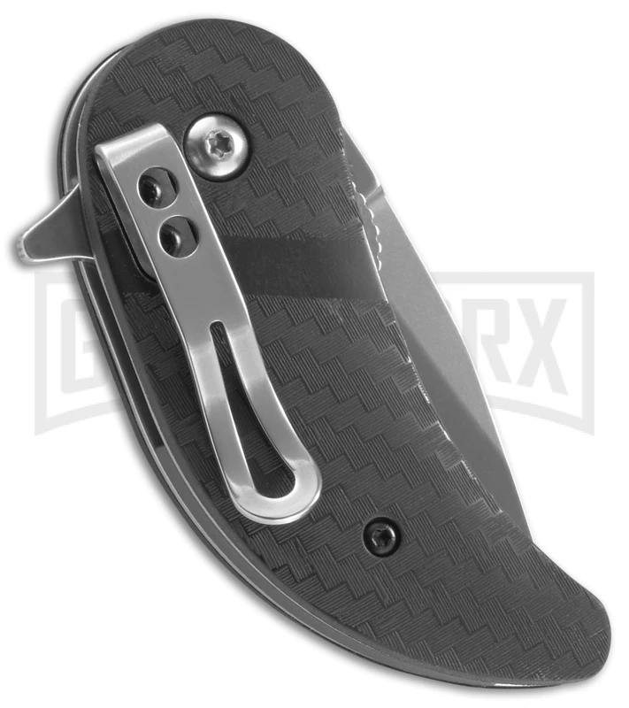 CRKT Snicker Black GFN Folding Knife - Stonewash - Image 3