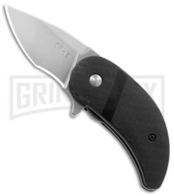 CRKT Snicker Black GFN Folding Knife - Stonewash