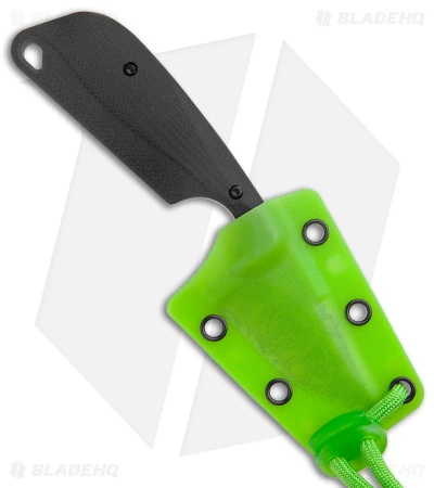 Flytanium Black G-10 + CRKT Folts Minimalist Gears Knife (2.25" Satin) - Image 3