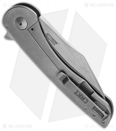 CRKT Jettison Frame Lock Flipper Knife (3.25" Stonewash) 6130 - Image 3