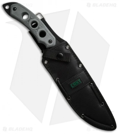 CRKT KHC Karen Hood Chopper Fixed Blade Knife (9.1" Black) 3515 - Image 3