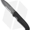CRKT Ignitor T Spring Assisted Knife W/ Black G10 (3.38" Gray Serr) 6865