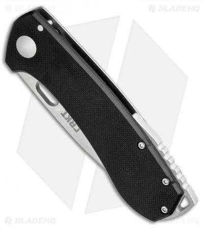 CRKT Vox Amicus Compact Frame Lock Knife Black G-10 (3" Stonewash) 5441 - Image 2