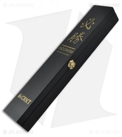 CRKT Hisshou Fixed Tanto Blade Combat Knife (13" Satin Plain) 2910N - Image 3