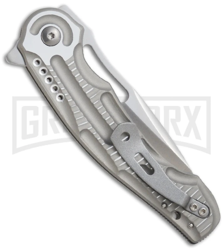 CRKT Ikoma Sampa Folding Knife - Satin Plain - Image 2