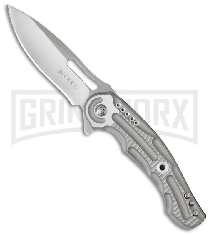 CRKT Ikoma Sampa Folding Knife - Satin Plain