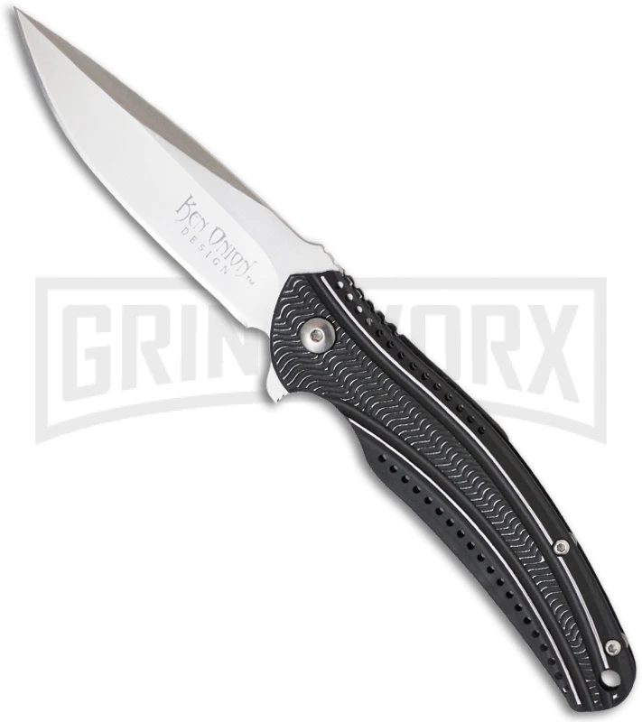 CRKT Ken Onion Ripple Folding Knife - Satin Plain