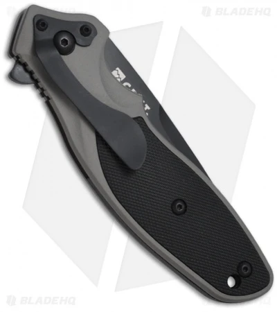 CRKT Ken Onion Shenanigan Liner Lock Knife (3.25" Black) K470KKP - Image 2