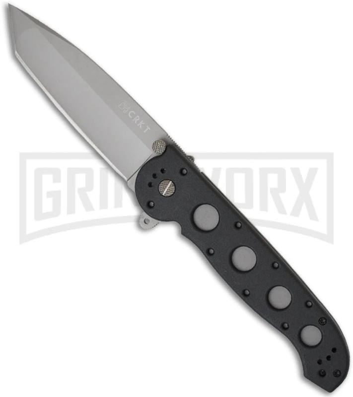 CRKT Carson M16-04Z Tanto Folding Knife - Bead Blast Plain