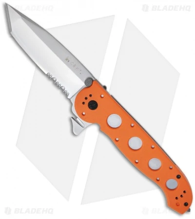 CRKT Carson M16-14ZER Emergency Rescue Tanto Knife Zytel (3.75" Satin Serr)