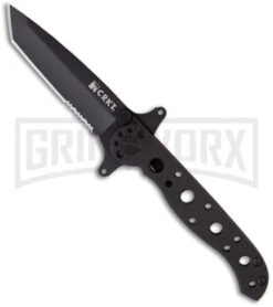 CRKT M16-10KSF Special Forces SS Tanto Folding Knife - Black Serr