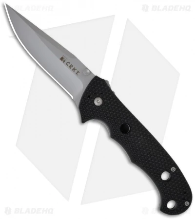 CRKT Hammond Cruiser LAWKS Liner Lock Knife Black (3.75" Bead Blast) 7904