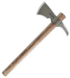 CRKT 2735 Woods Kangee T-Hawk, 1055 Carbon Steel, Tennessee Hickory Handle