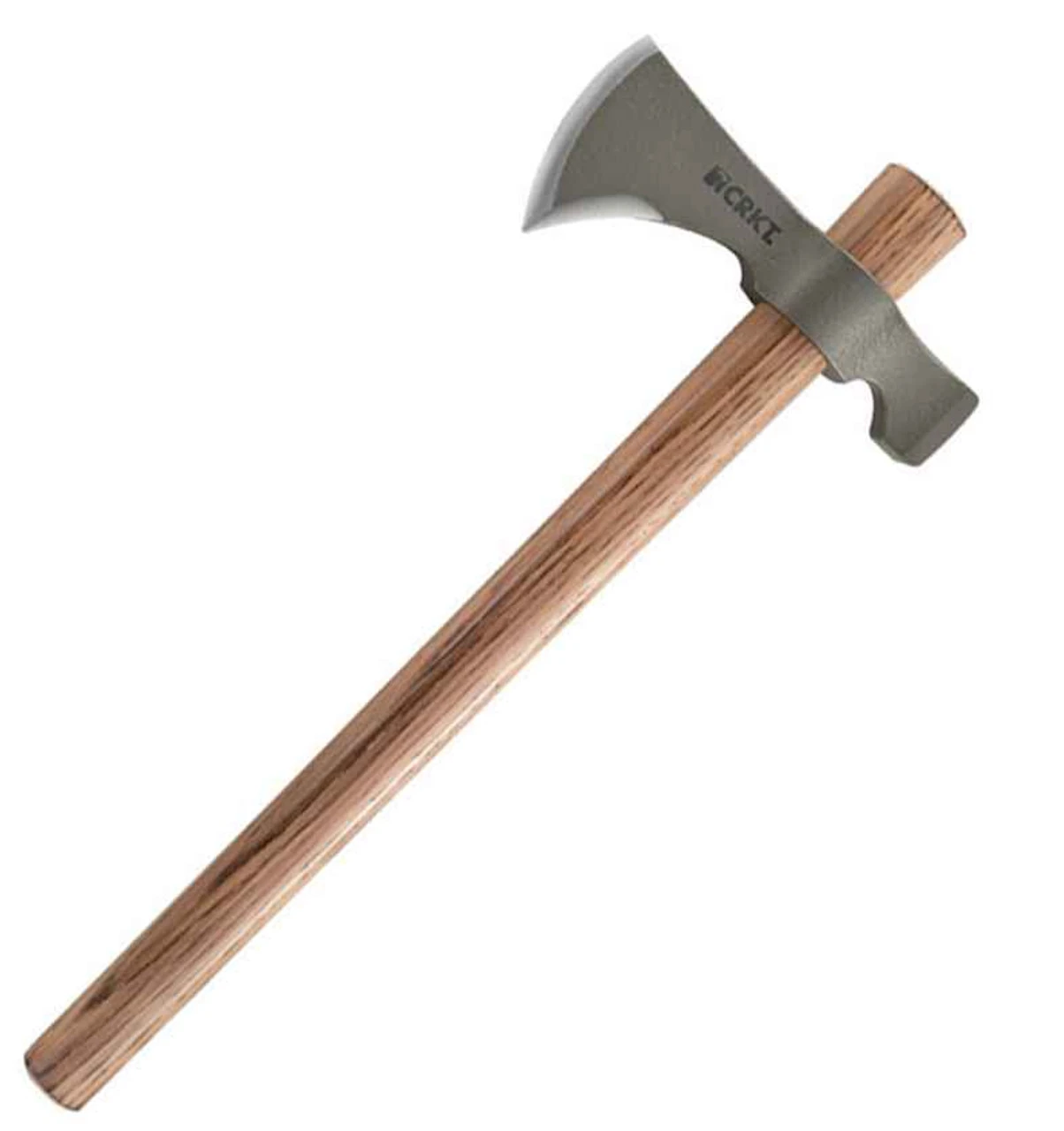 CRKT 2730 Woods Chogan T-Hawk, 1055 Carbon Steel, Tennessee Hickory Handle