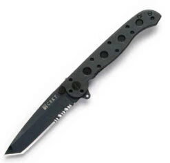 CRKT M16 Carson Black Tanto Combo Blade Zytel Handle