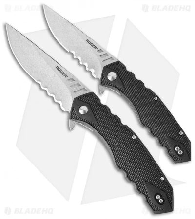 CRKT Ruger Knives Follow-Through Compact Flipper Knife (3.25" SW Serr) R1704 - Image 4